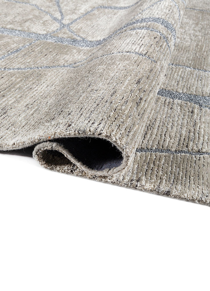 pathways blue wool and viscose hand tufted Rug - FoldShot pathways blue wool and viscose hand tufted Rug - FoldShot