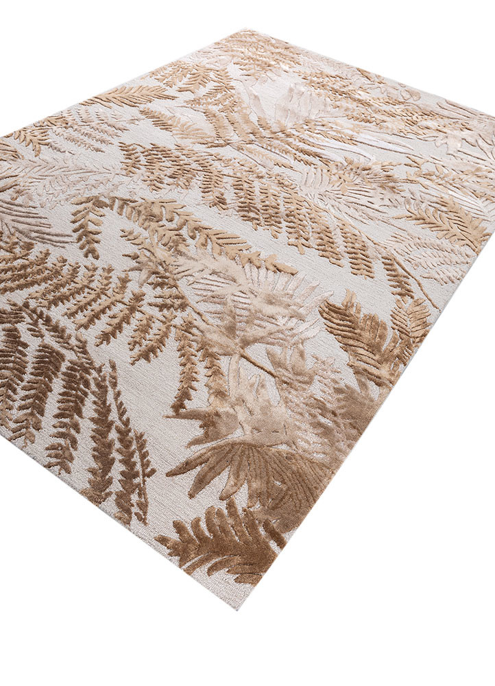 hacienda ivory wool and viscose hand tufted Rug - FoldShot hacienda ivory wool and viscose hand tufted Rug - FoldShot