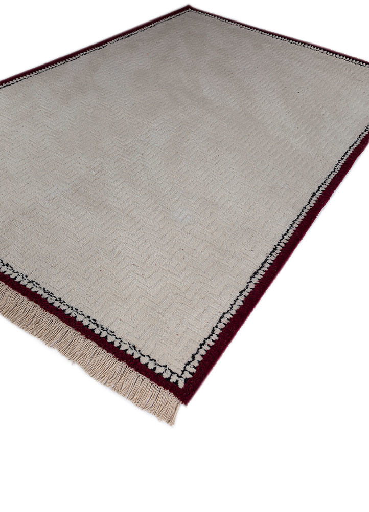 atelier ivory wool hand knotted Rug - FoldShot atelier ivory wool hand knotted Rug - FoldShot