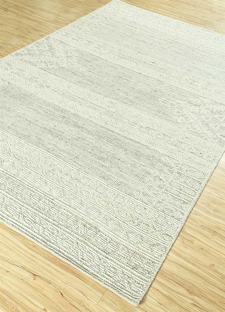 manifest grey and black wool hand knotted Rug - FoldShot manifest grey and black wool hand knotted Rug - FoldShot