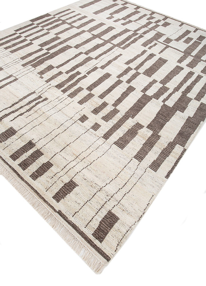 manifest ivory afghan wool hand knotted Rug - FoldShot manifest ivory afghan wool hand knotted Rug - FoldShot