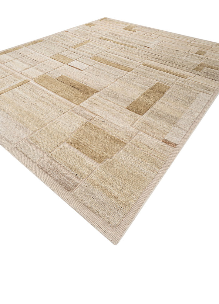 manifest ivory afghan wool hand knotted Rug - FoldShot manifest ivory afghan wool hand knotted Rug - FoldShot