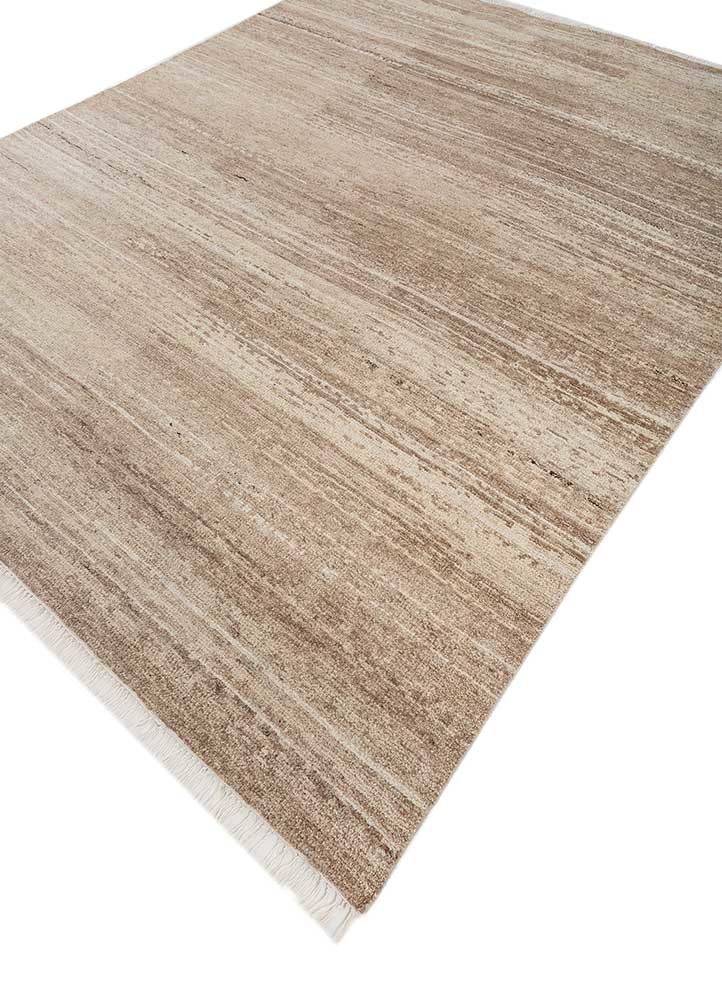 manifest beige and brown afghan wool hand knotted Rug - FoldShot manifest beige and brown afghan wool hand knotted Rug - FoldShot