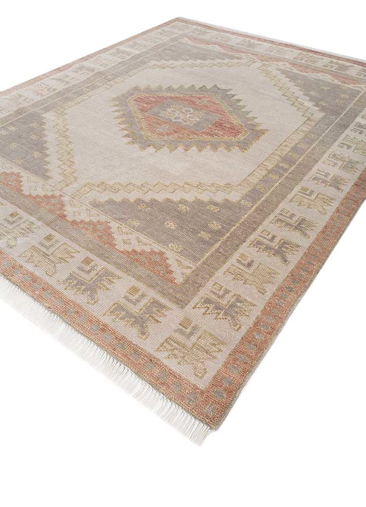 thyme gold wool hand knotted Rug - FoldShot thyme gold wool hand knotted Rug - FoldShot