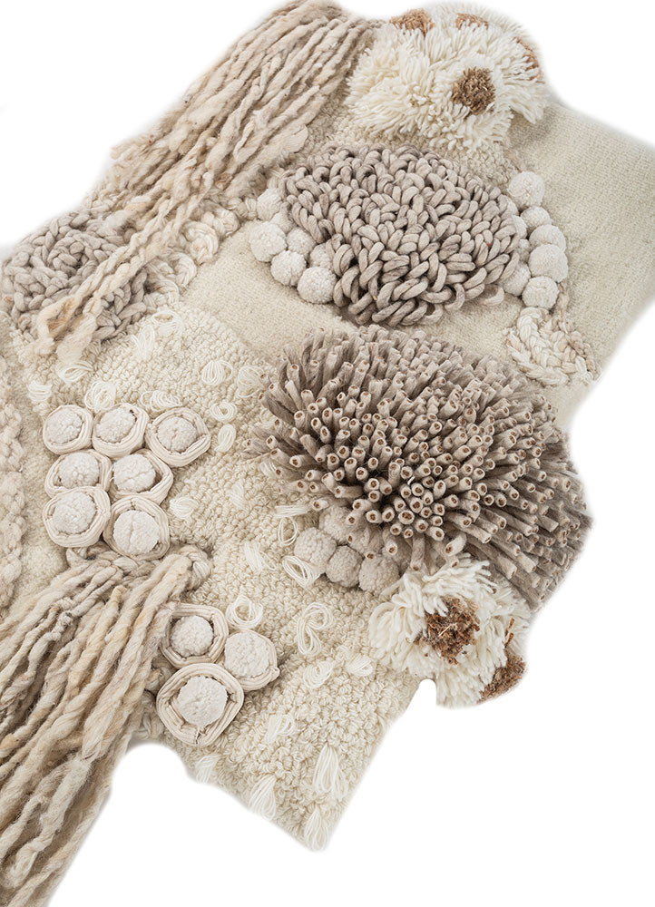 wall art ivory wool wall art WALL ART & TAPESTRY - FoldShot