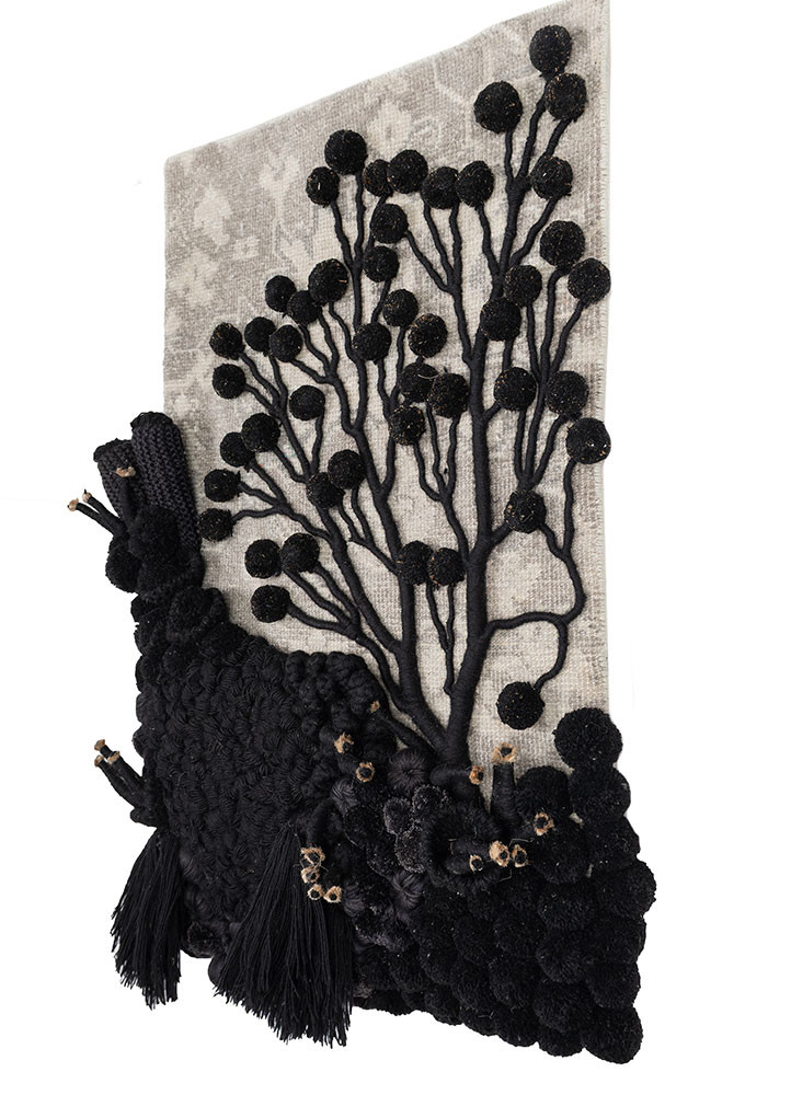 wall art grey and black wool and bamboo silk wall art WALL ART & TAPESTRY - FoldShot wall art grey and black wool and bamboo silk wall art WALL ART & TAPESTRY - FoldShot