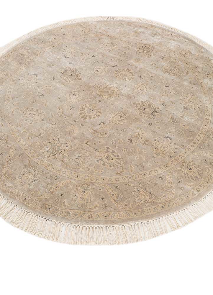 gulmarg grey and black silk hand knotted Rug - FoldShot gulmarg grey and black silk hand knotted Rug - FoldShot