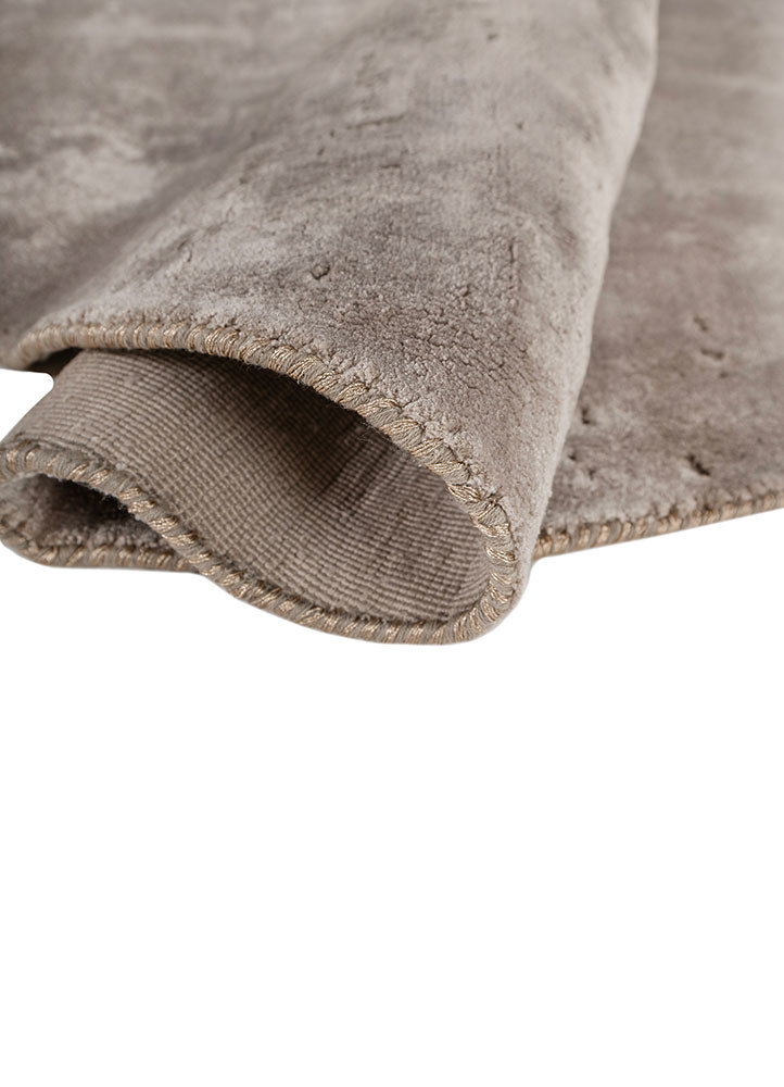 hidden by kavi grey and black wool and bamboo silk hand knotted Rug - FoldShot hidden by kavi grey and black wool and bamboo silk hand knotted Rug - FoldShot