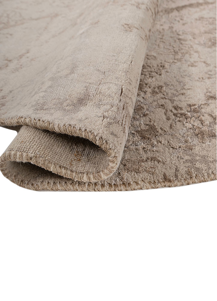chaos theory by kavi grey and black wool and bamboo silk hand knotted Rug - FoldShot chaos theory by kavi grey and black wool and bamboo silk hand knotted Rug - FoldShot