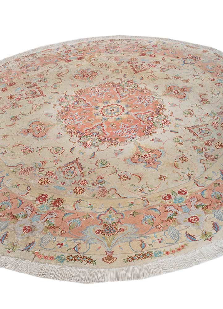 aalam pink and purple wool and silk hand knotted Rug - FoldShot aalam pink and purple wool and silk hand knotted Rug - FoldShot