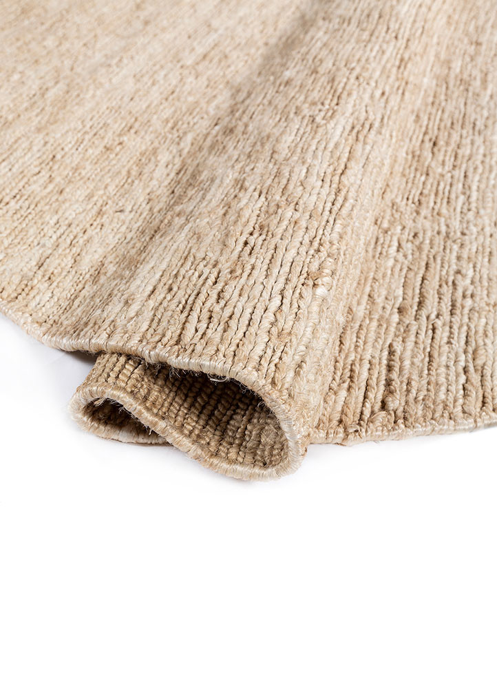 hula ivory jute and hemp hand knotted Rug - FoldShot