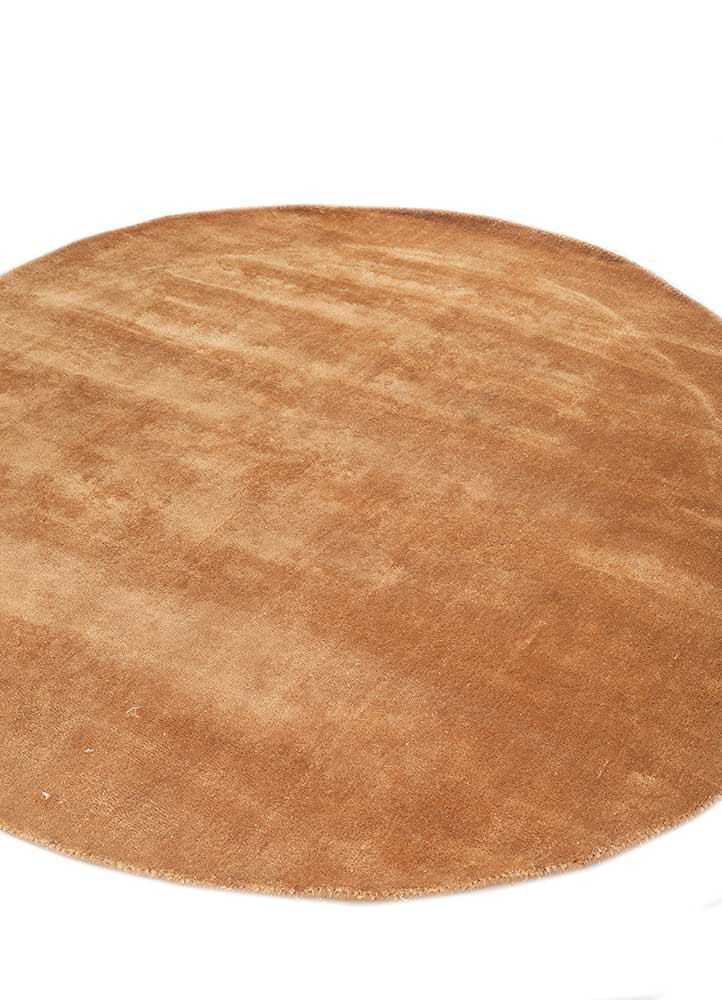 cera gold viscose hand tufted Rug - FoldShot