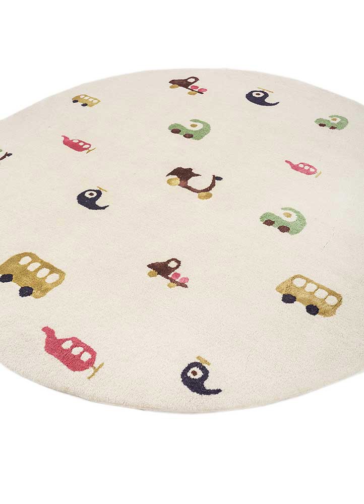 confetti ivory wool and viscose hand tufted Rug - FoldShot confetti ivory wool and viscose hand tufted Rug - FoldShot