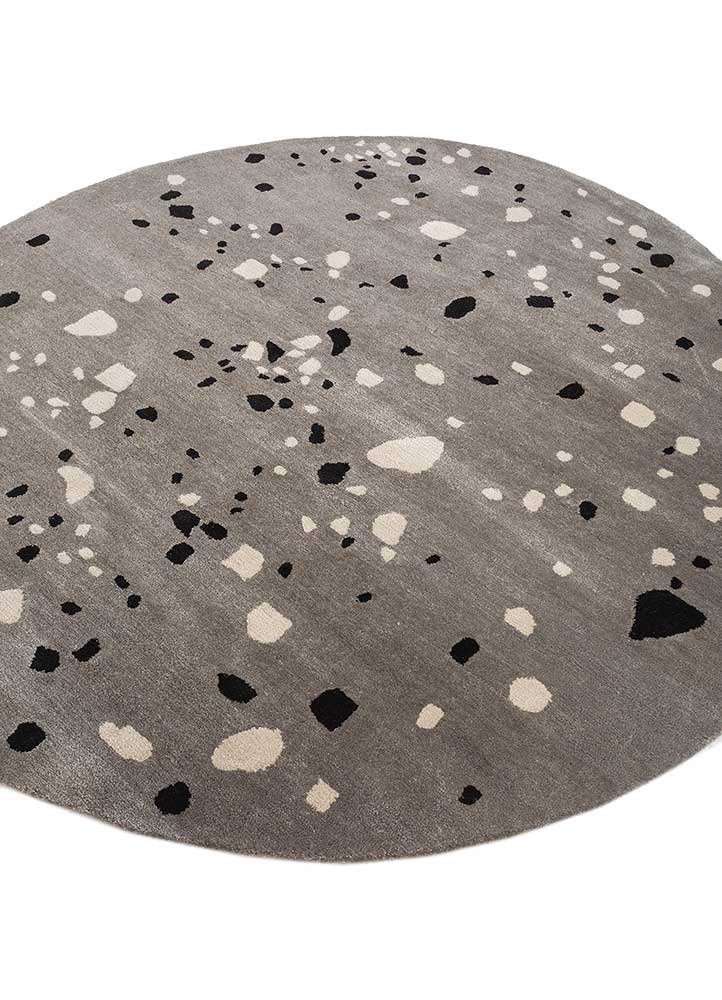 confetti blue wool and viscose hand tufted Rug - FoldShot confetti blue wool and viscose hand tufted Rug - FoldShot