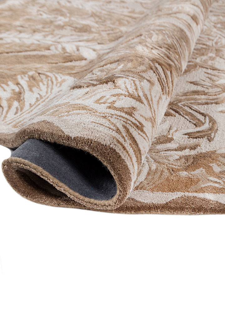 aurelia ivory wool and viscose hand tufted Rug - FoldShot aurelia ivory wool and viscose hand tufted Rug - FoldShot