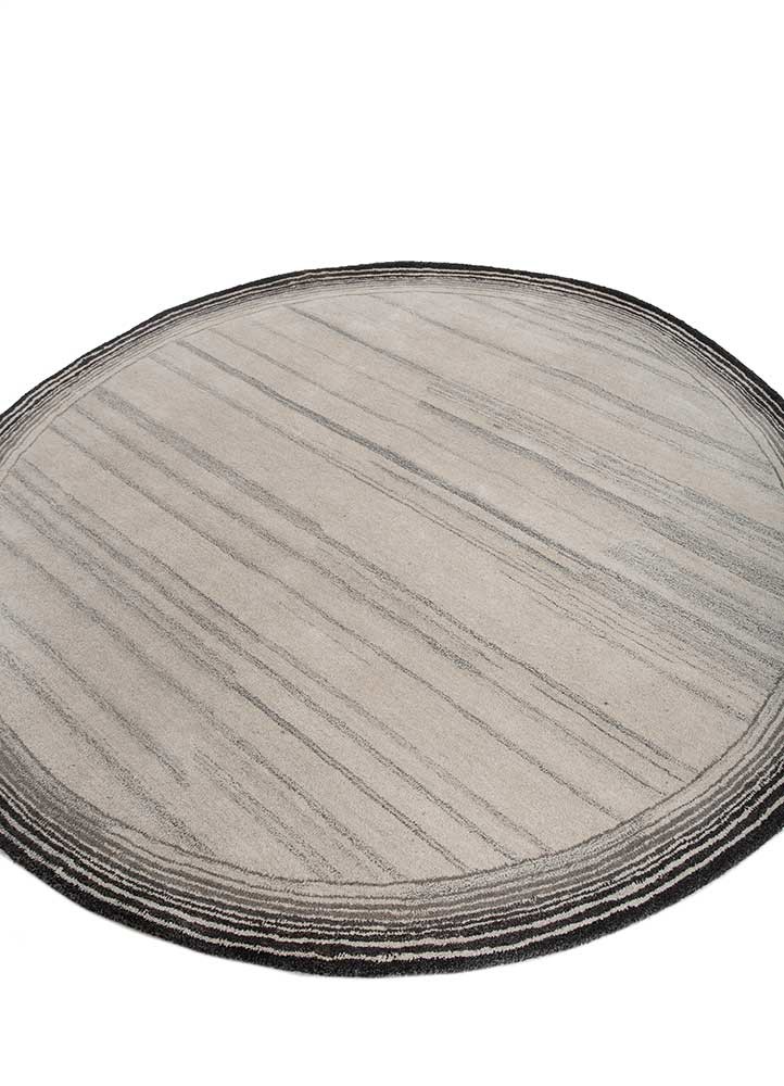 cera grey and black wool and viscose hand tufted Rug - FoldShot cera grey and black wool and viscose hand tufted Rug - FoldShot