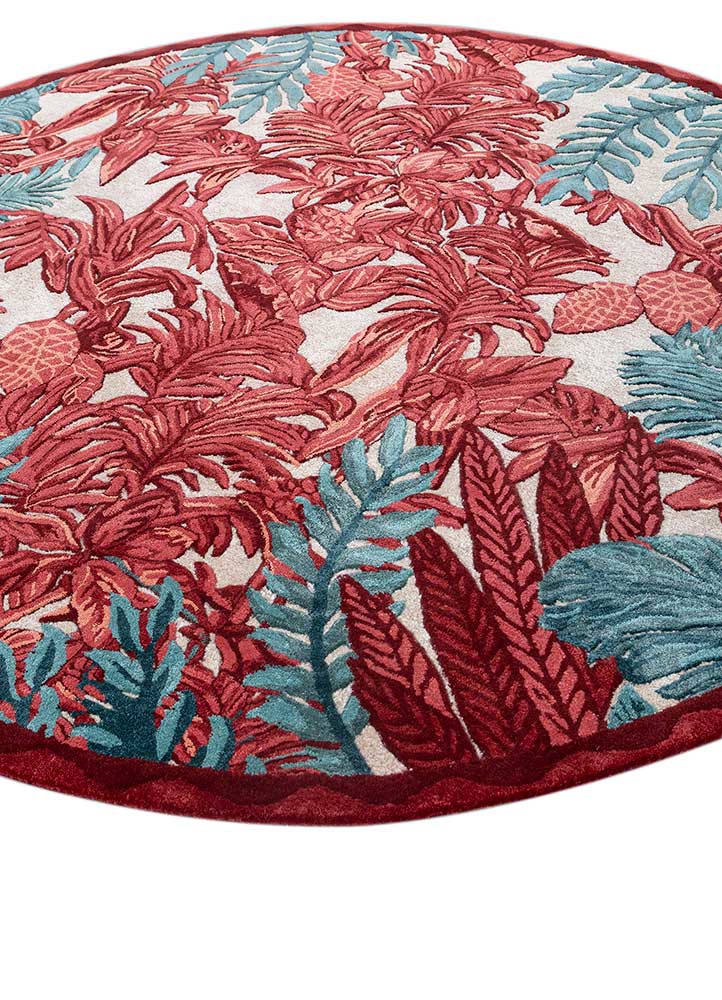 aurelia ivory wool and bamboo silk hand tufted Rug - FoldShot