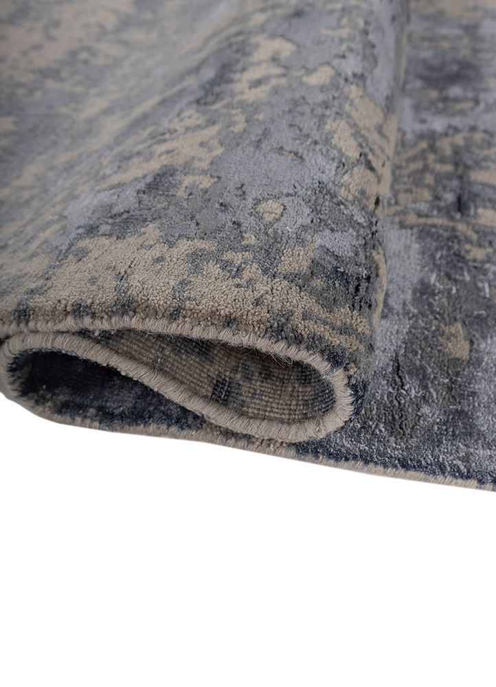 project error by kavi grey and black wool and bamboo silk hand knotted Rug - FoldShot project error by kavi grey and black wool and bamboo silk hand knotted Rug - FoldShot