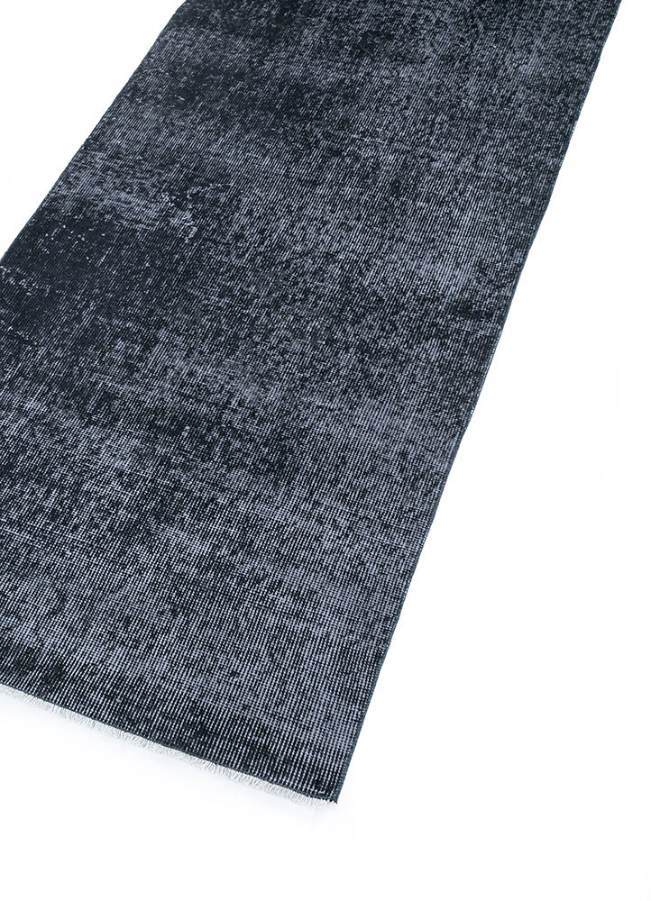 lacuna grey and black wool hand knotted Rug - FoldShot lacuna grey and black wool hand knotted Rug - FoldShot
