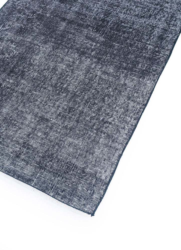 lacuna grey and black wool hand knotted Rug - FoldShot lacuna grey and black wool hand knotted Rug - FoldShot