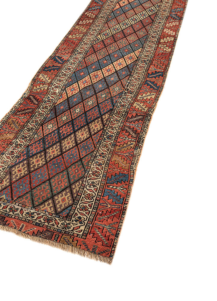 kiaan beige and brown wool hand knotted Rug - FoldShot kiaan beige and brown wool hand knotted Rug - FoldShot