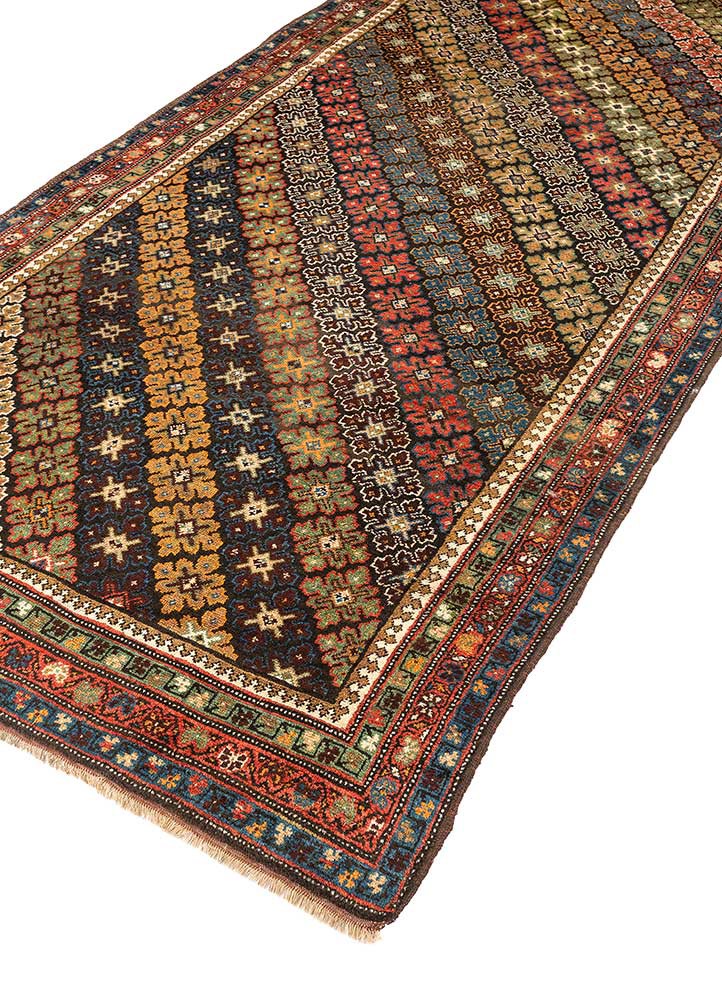 aalam grey and black wool hand knotted Rug - FoldShot aalam grey and black wool hand knotted Rug - FoldShot