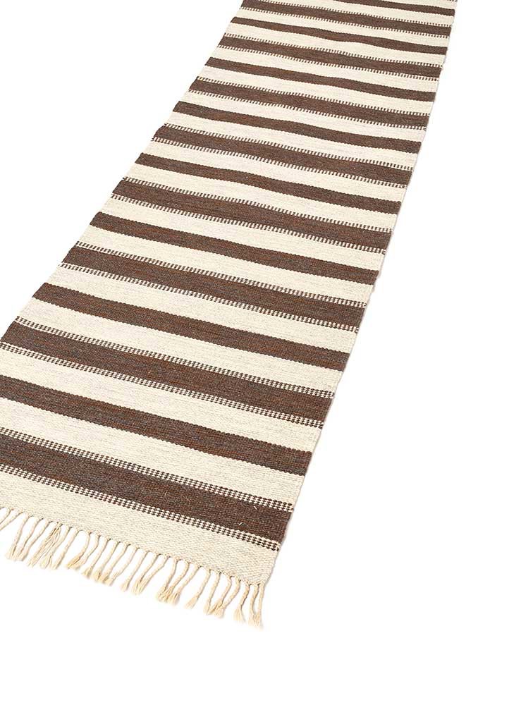 nayaab ivory wool flat weaves Rug - FoldShot nayaab ivory wool flat weaves Rug - FoldShot