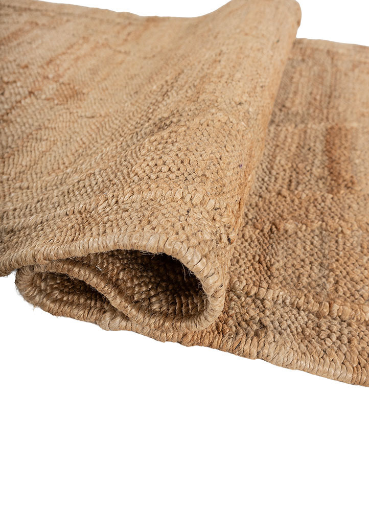 nomadic threads beige and brown jute and hemp flat weaves Rug - FoldShot