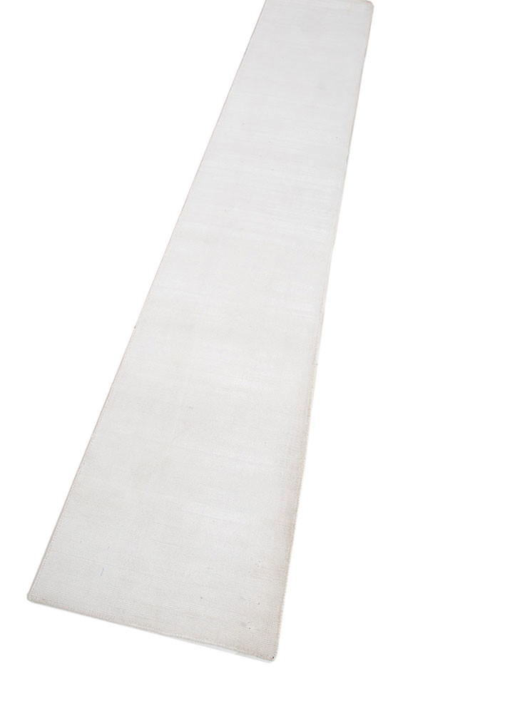 basis ivory viscose hand loom Rug - FoldShot