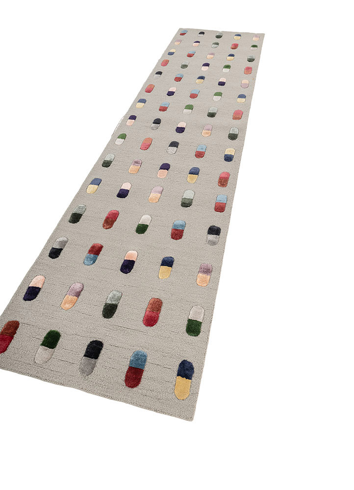 placebo blue wool and viscose hand tufted Rug - FoldShot placebo blue wool and viscose hand tufted Rug - FoldShot