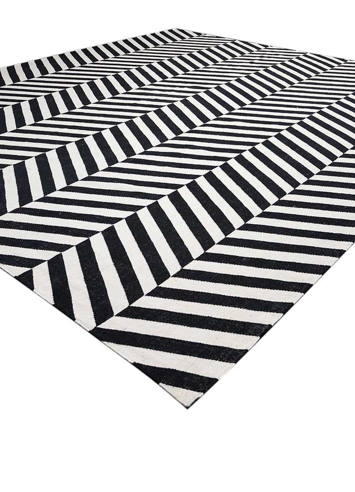 alhambra ivory wool flat weaves Rug - FoldShot