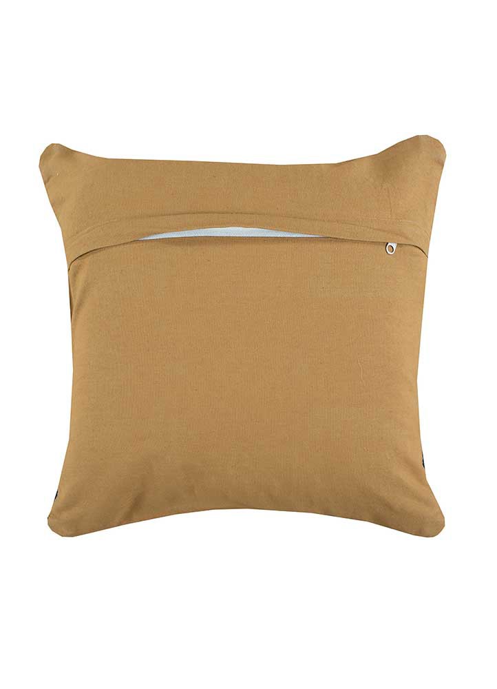 cushion blue jute and hemp cushion cover Home Textile - FoldShot