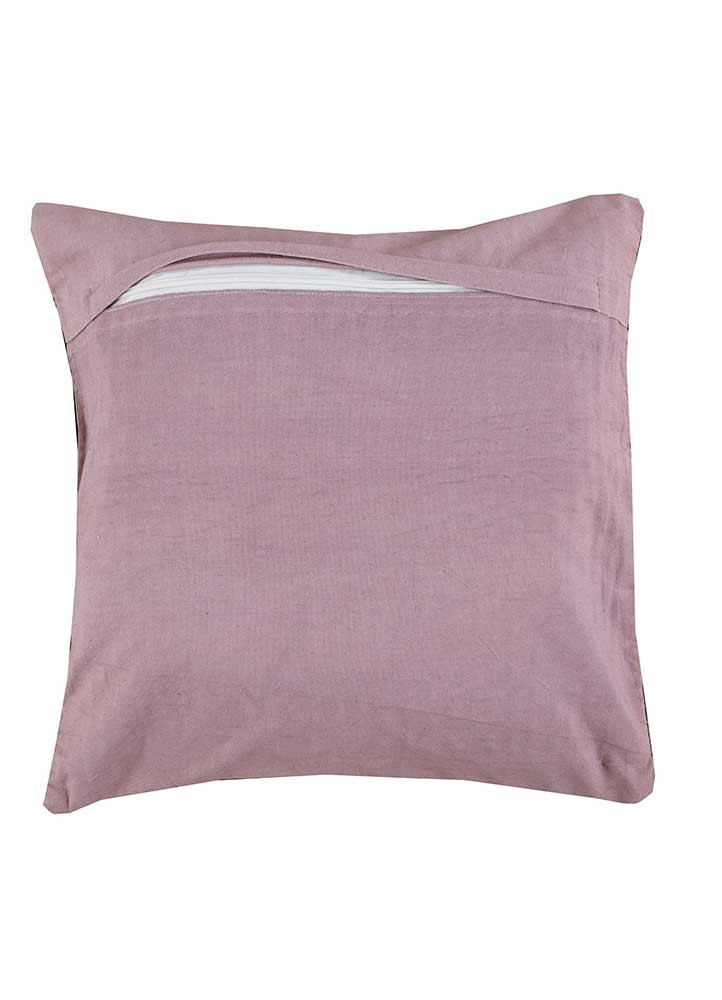 cushion grey and black jute and hemp cushion cover Home Textile - FoldShot