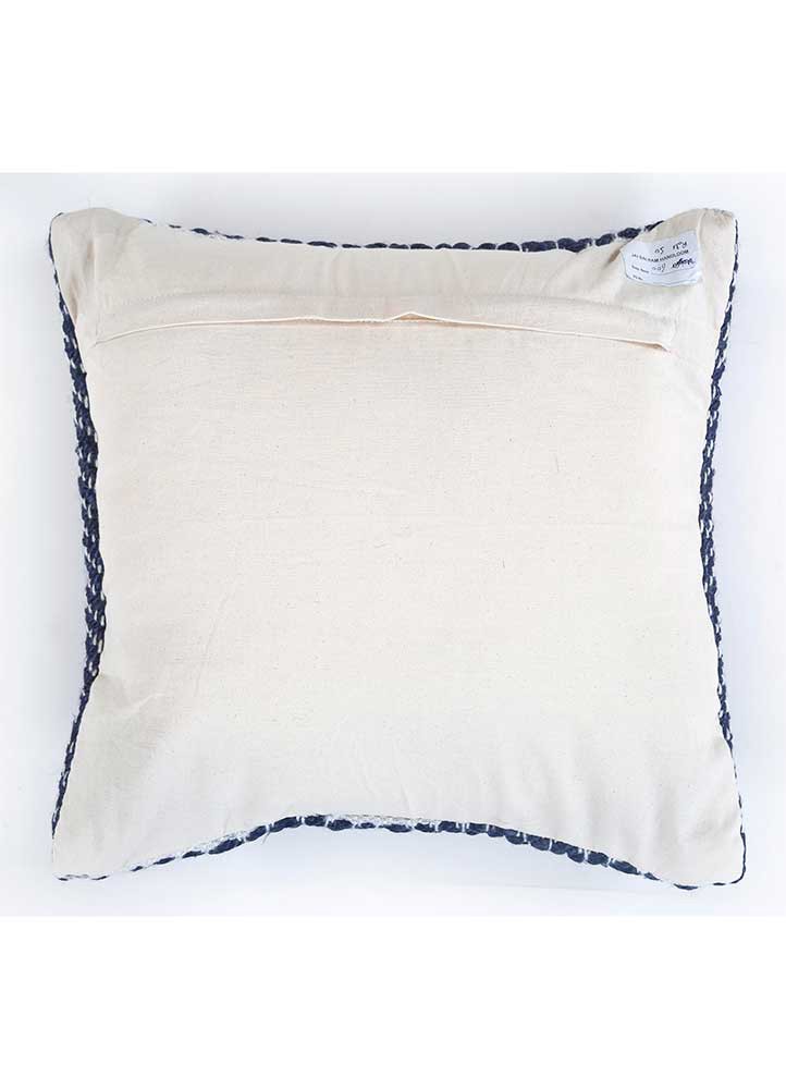 cushion blue jute and hemp cushion cover Home Textile - FoldShot cushion blue jute and hemp cushion cover Home Textile - FoldShot