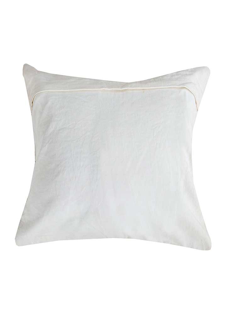 gulmarg ivory silk cushion cover Home Textile - FoldShot gulmarg ivory silk cushion cover Home Textile - FoldShot