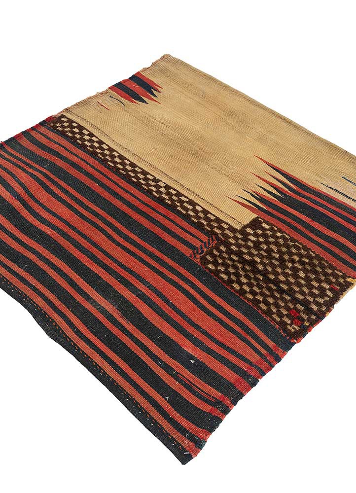 bespoke sile red and orange wool wall art WALL ART & TAPESTRY - FoldShot