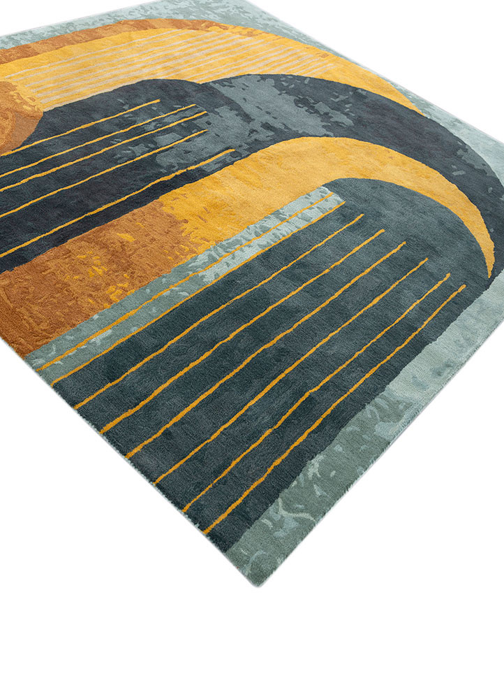 come around ivory wool hand tufted Rug - FoldShot come around ivory wool hand tufted Rug - FoldShot