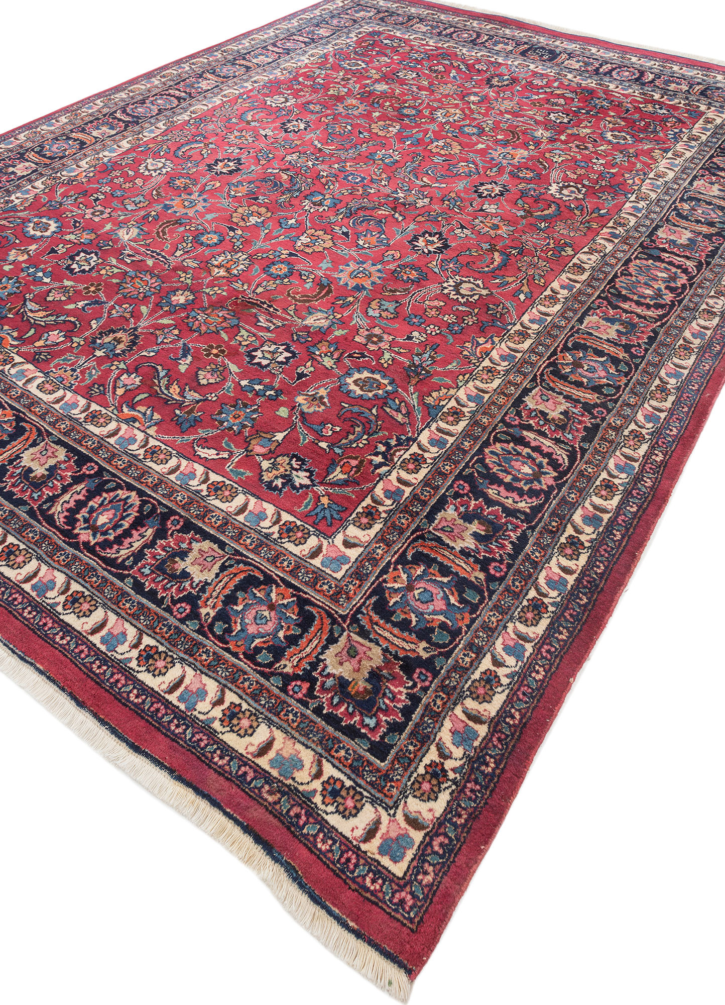 Aalam Blue Hand Knotted Wool Rugs-Pae-5624-Jaipur Rugs AE