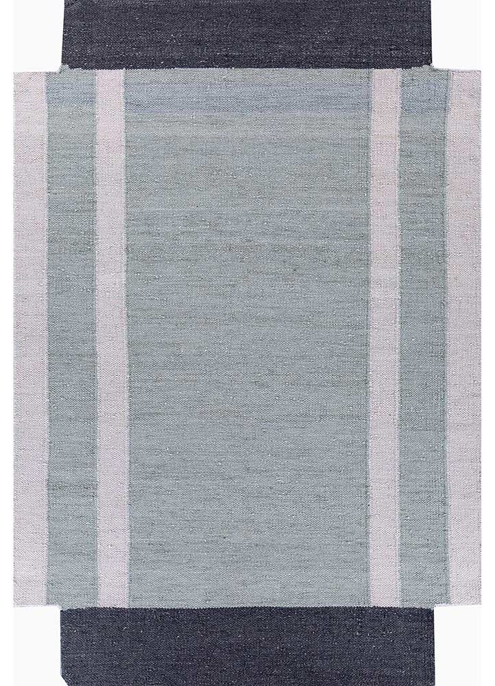 daaira blue wool flat weaves Rug - HeadShot daaira blue wool flat weaves Rug - HeadShot