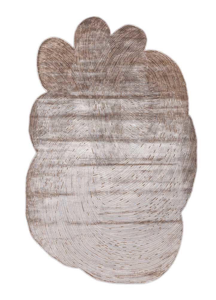 azalea ivory bamboo silk hand knotted Rug - HeadShot azalea ivory bamboo silk hand knotted Rug - HeadShot