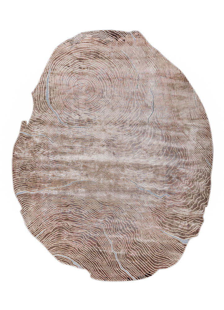 azalea ivory bamboo silk hand knotted Rug - HeadShot azalea ivory bamboo silk hand knotted Rug - HeadShot