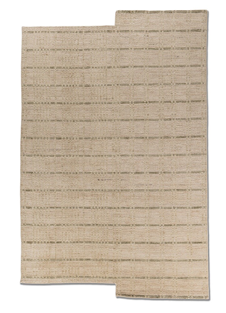  gold wool hand loom Rug