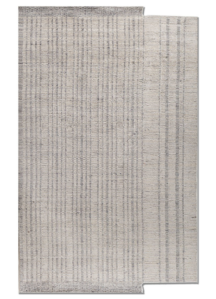  blue wool hand loom Rug