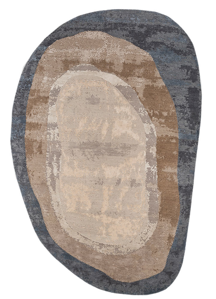 aprezo ivory wool and bamboo silk hand knotted Rug - HeadShot aprezo ivory wool and bamboo silk hand knotted Rug - HeadShot