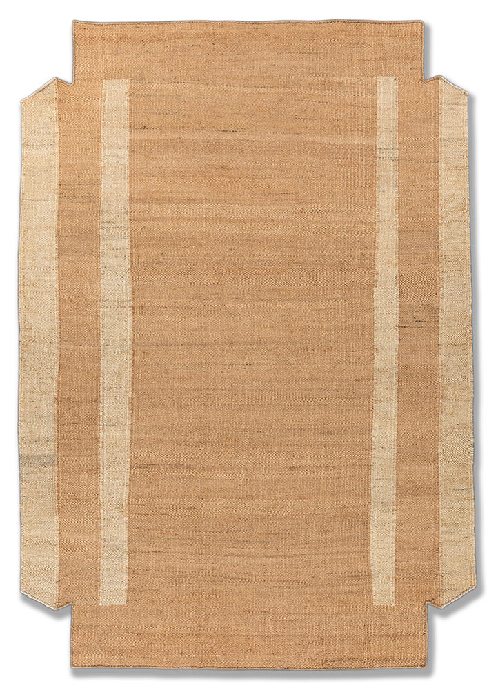 daaira beige and brown jute and hemp flat weaves Rug