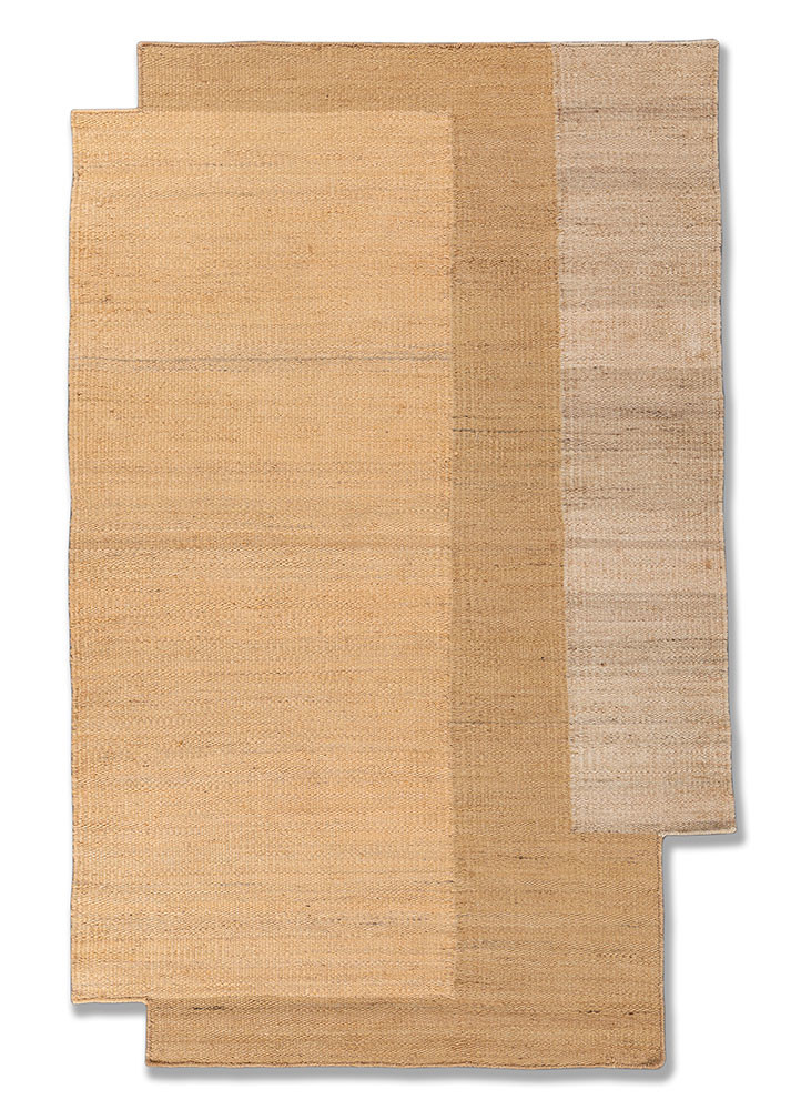 daaira beige and brown jute and hemp flat weaves Rug