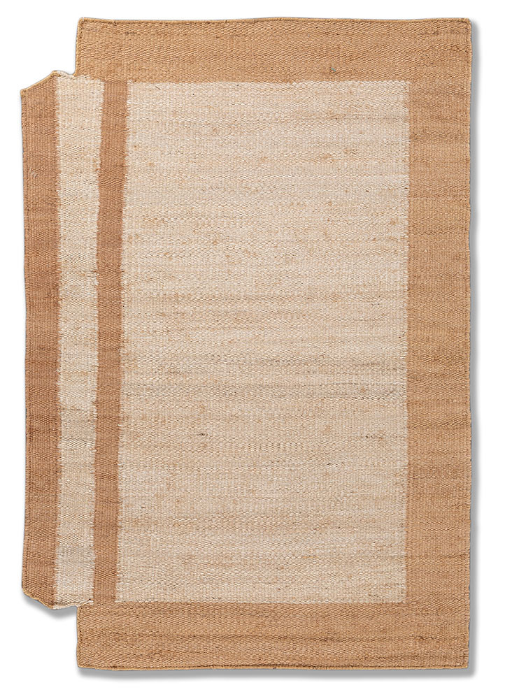 daaira ivory jute and hemp flat weaves Rug