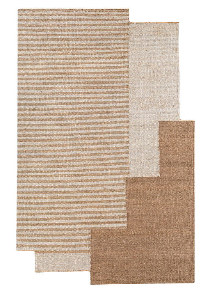 daaira ivory jute and hemp flat weaves Rug
