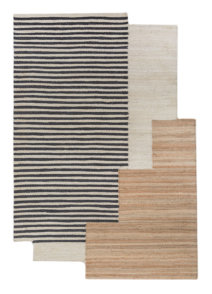 ivory ivory jute and hemp flat weaves Rug
