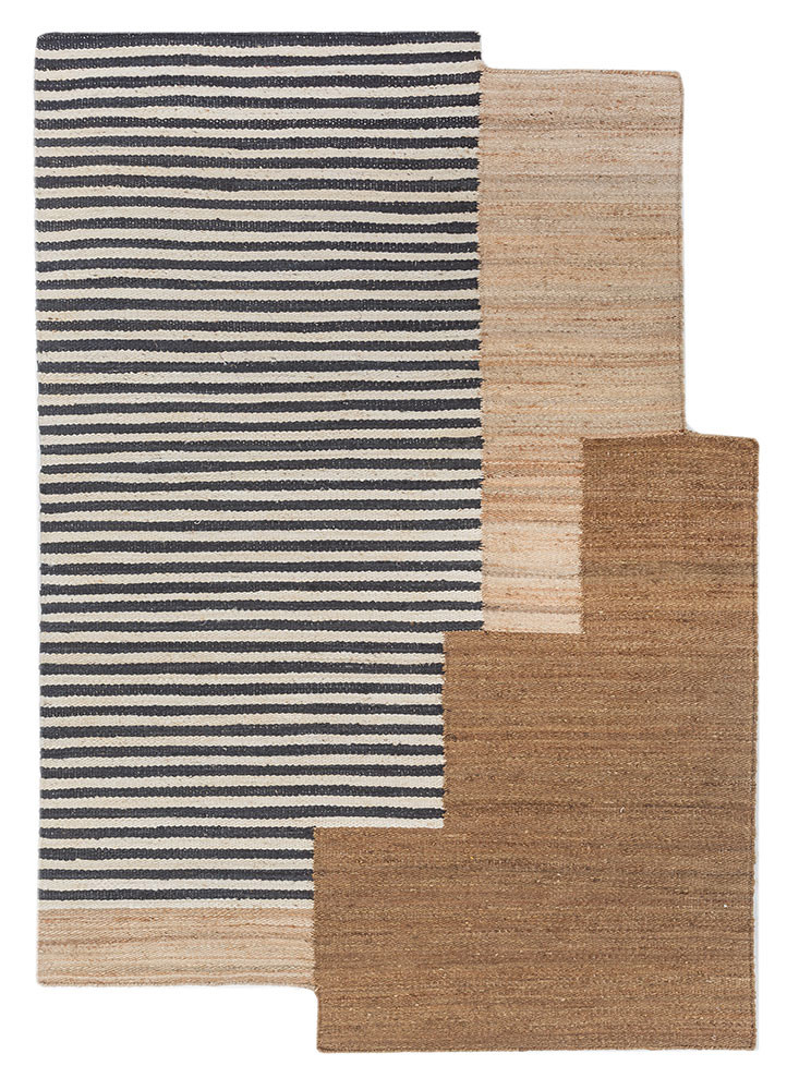  ivory jute and hemp flat weaves Rug